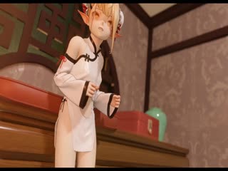 极品旗袍精灵小萝莉