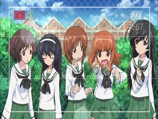 经典番_少女与战车_第一季_第六话到第十二话一口气看完_中文字幕