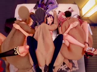 原神淫乱の稻妻组