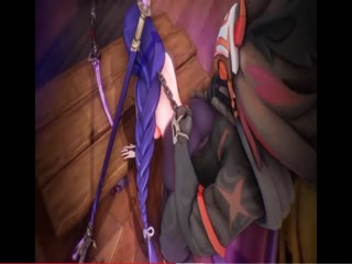 3D原神-神子和将军战败