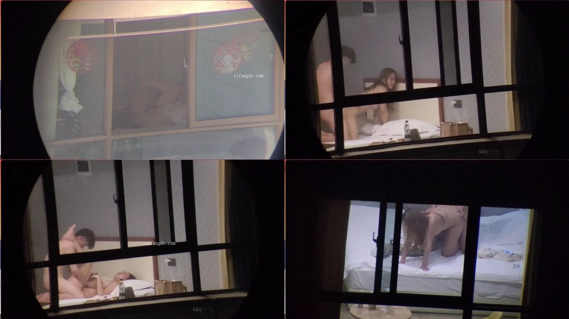 ✅【窗外偷拍】手机望远镜偷拍居家日常 啪啪 洗澡