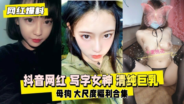 网红爆料十里桃花抖音网红写字女神清纯巨乳母狗大尺度福利合集