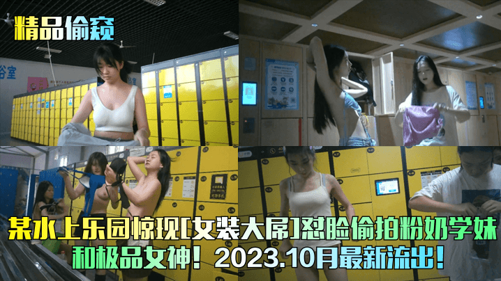 【精品偷窥】某水上乐园惊现女装大屌怼脸偷拍粉奶学妹和极品女神2023针孔摄像头_