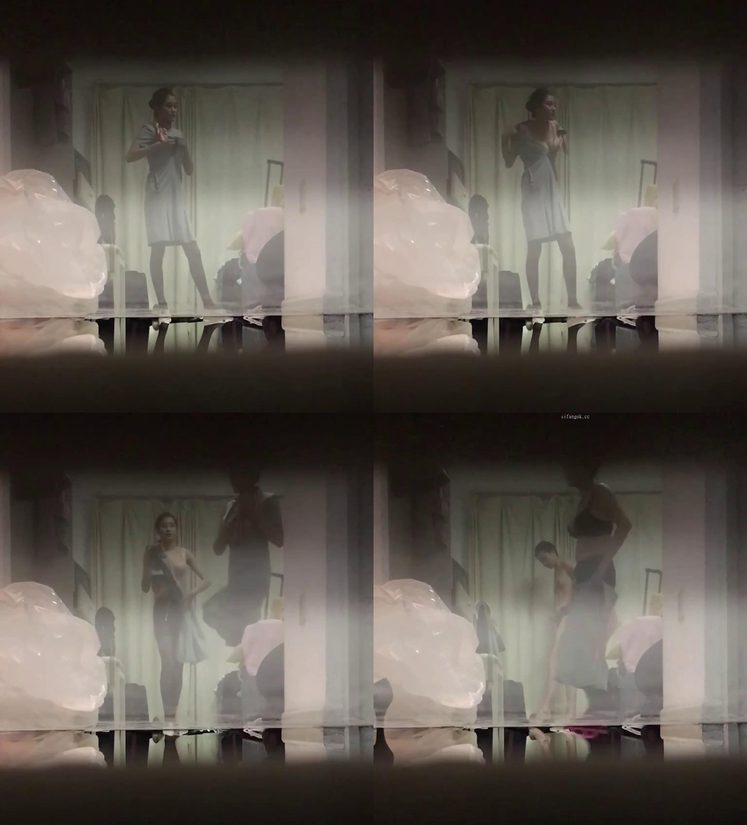 ❤️重磅【空姐】窗外偷拍多位空姐日常洗澡换衣服（3）