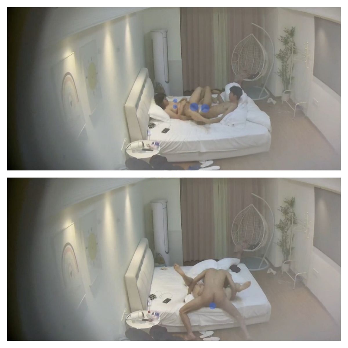 ⏪酒店偷拍⏩丰腴女孩被男人压倒在床上猛操