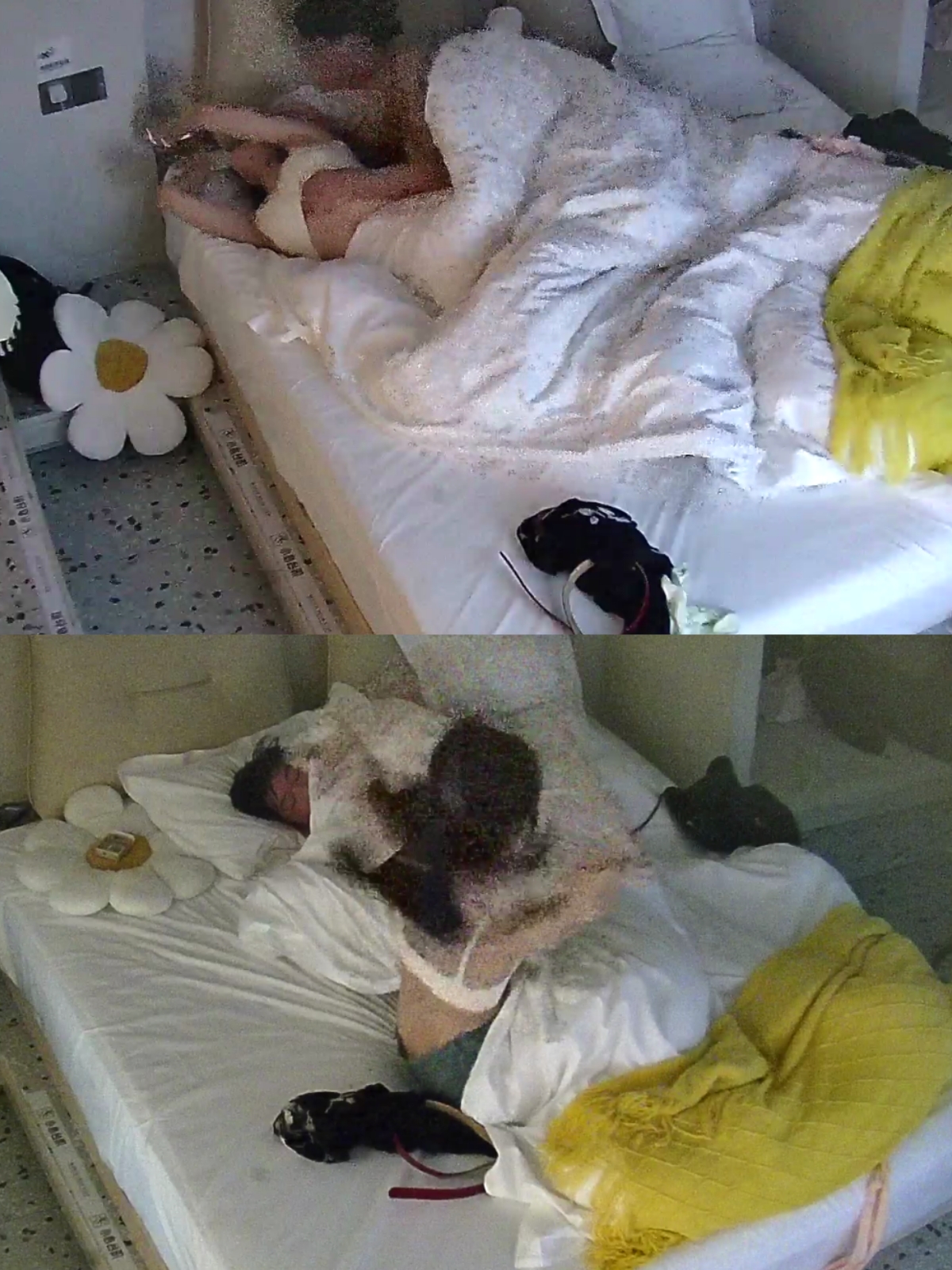 4-1大学城民宿 高颜值女友打桩机男友 入住开始打了4.5炮了 无水