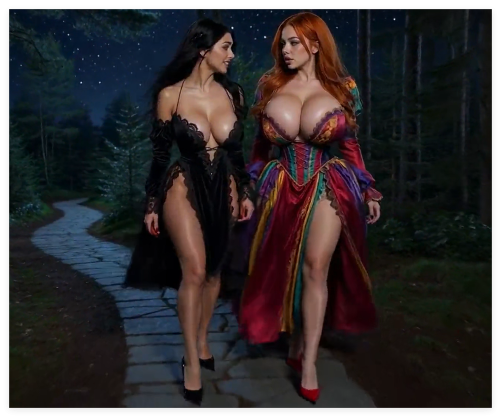 ❤️【AI欧式小短剧】古堡公主历险狂想曲